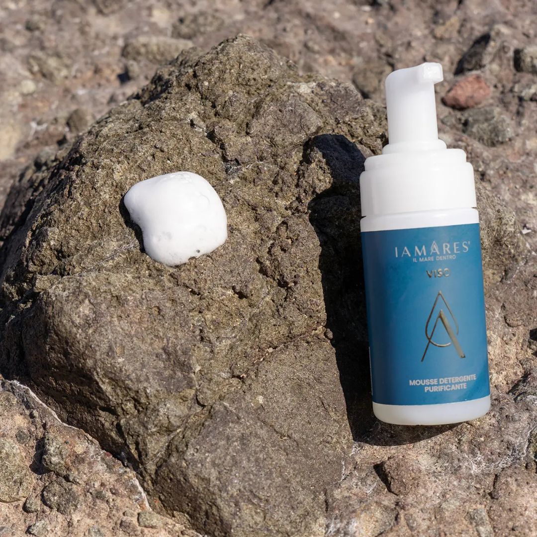 Iamares  Mousse detergente purificante viso