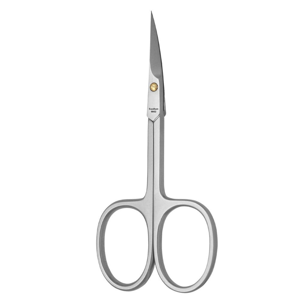 Excellent Forbici per cuticole 9,0 cm, tagliente curvo