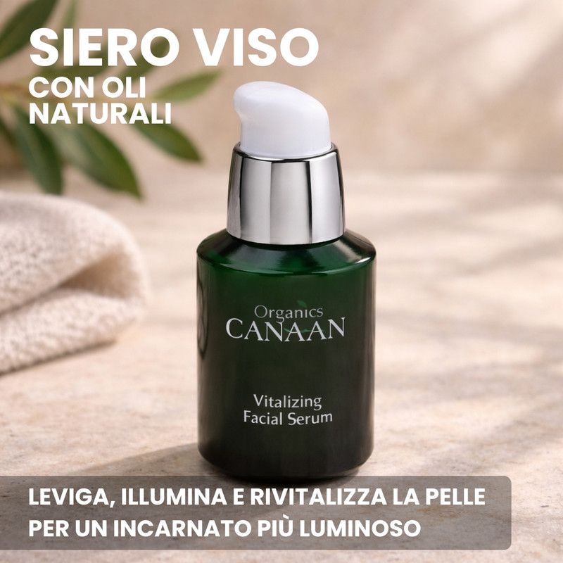 Canaan - Siero Viso Vitalizzante all’Olio di Oliva
