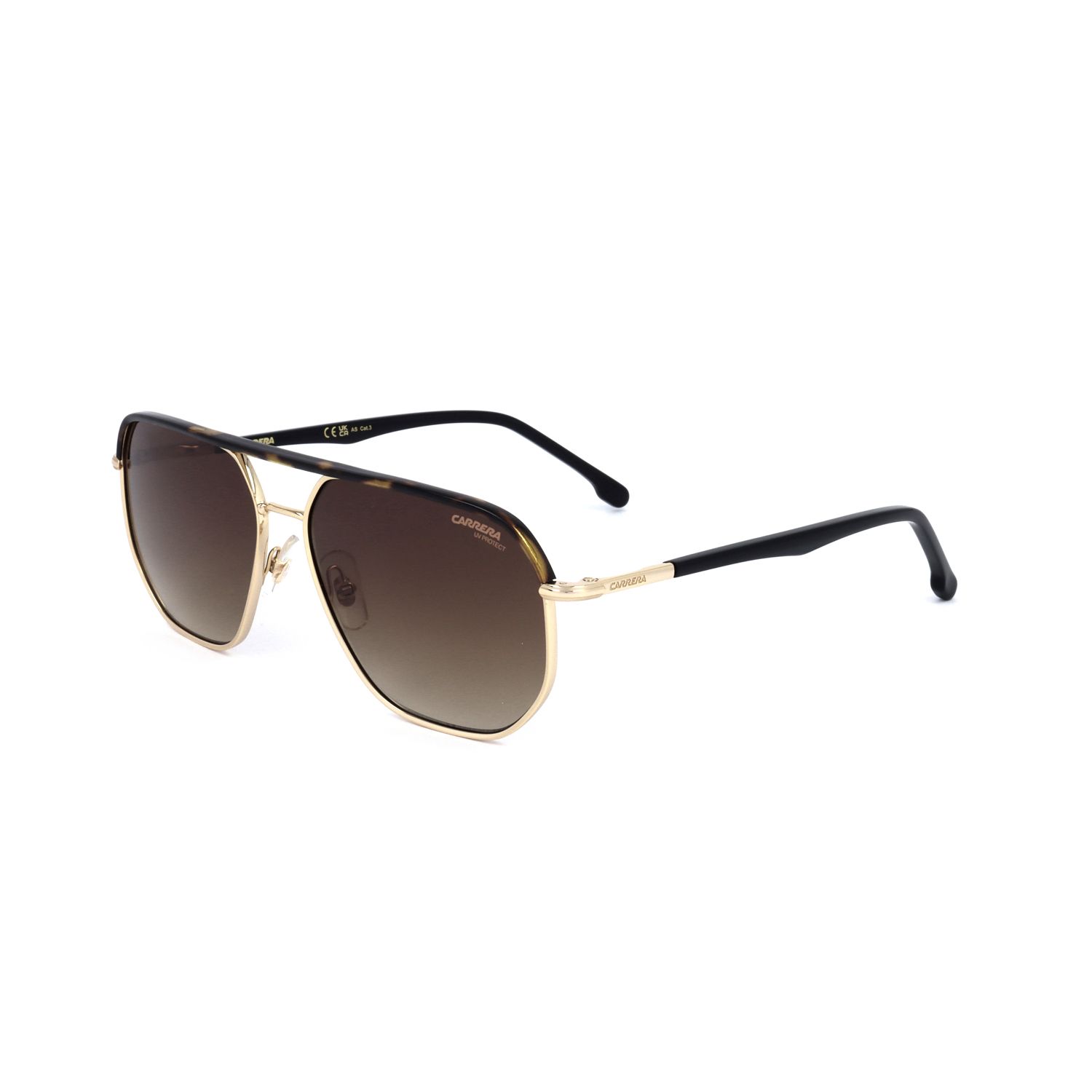 Carrera occhiali da sole uomo CARRERA 304/S gold-coloured mottled brown