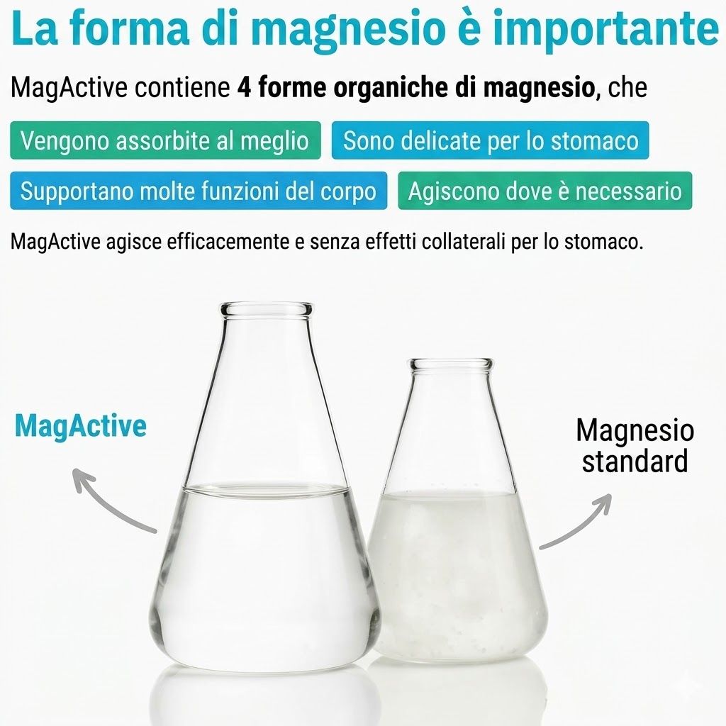 Bio Medical Pharma Capsule Complesso di Magnesio MagActive con Vitamina B6