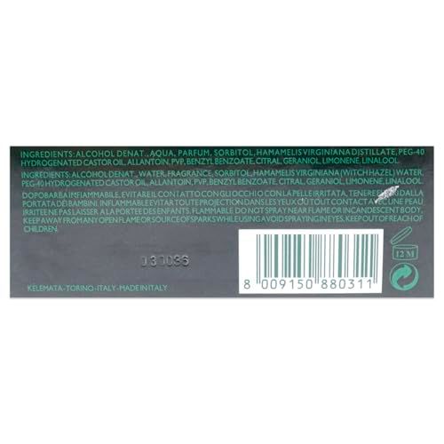 Retro della confezione con ingredienti, avvertenze e informazioni del produttore.