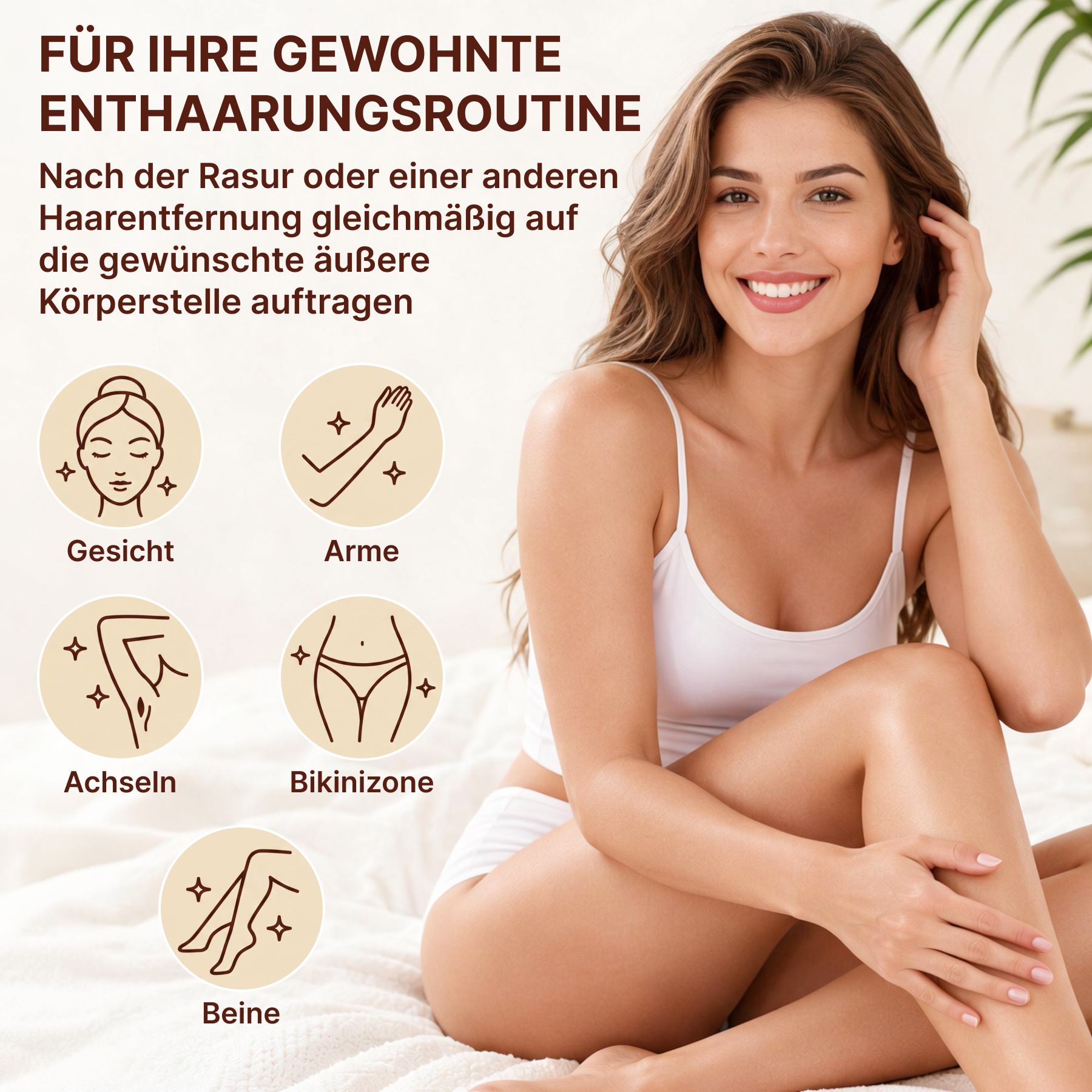 P-beauty Olio di Cyperus Rotundus Depilazione e inibitore della crescita dei peli Nagarmotha