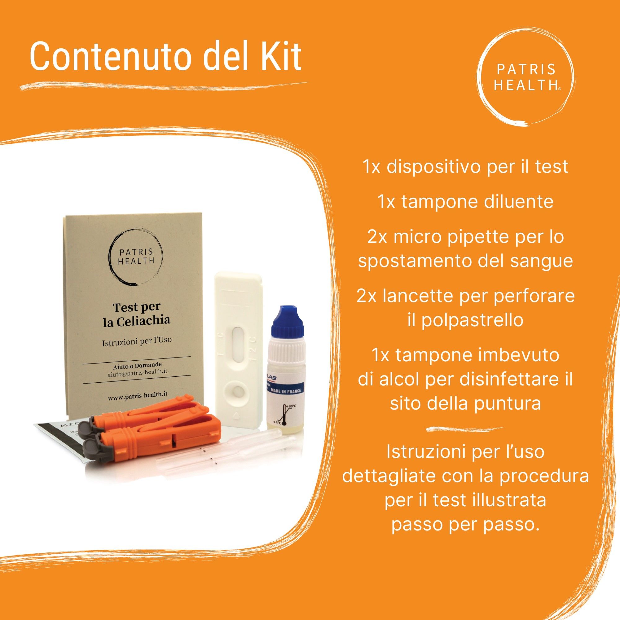 Test per la Celiachia Patris Health®