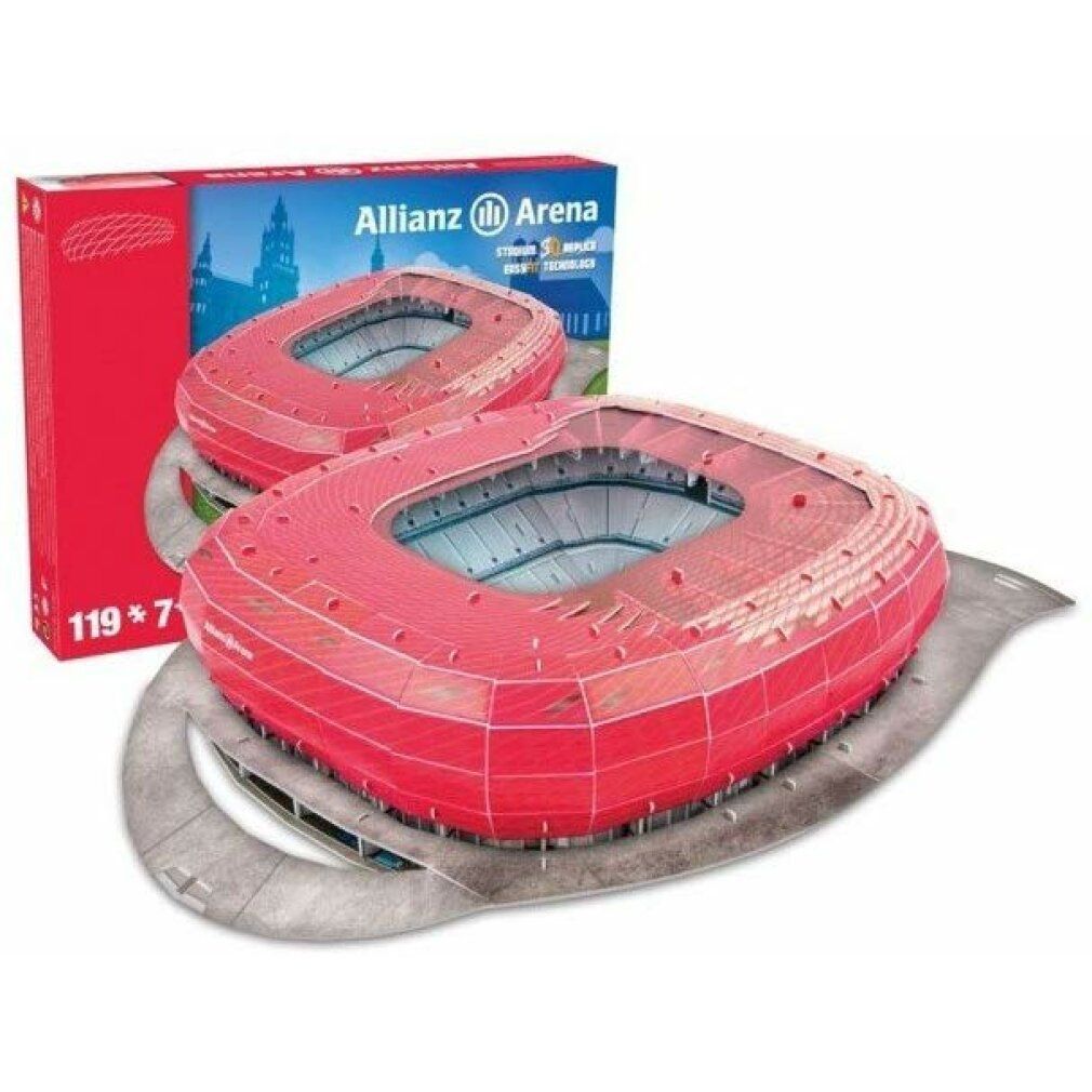Puzzle 3D dello stadio 119 pezzi - Allianz Arena Monaco di Baviera