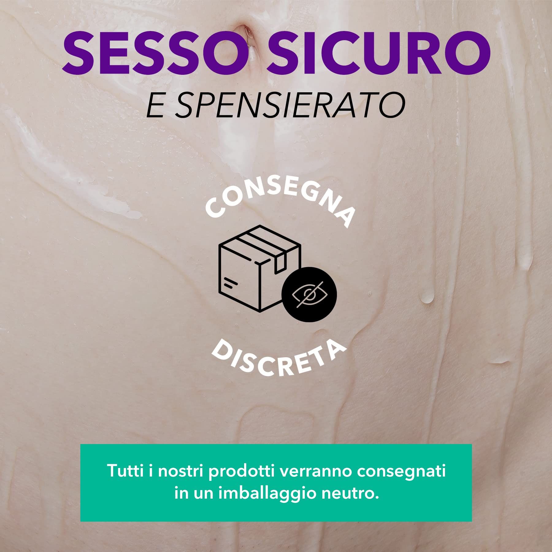 Consegna discreta dei prodotti Loovara. Imballaggio neutro per la privacy.