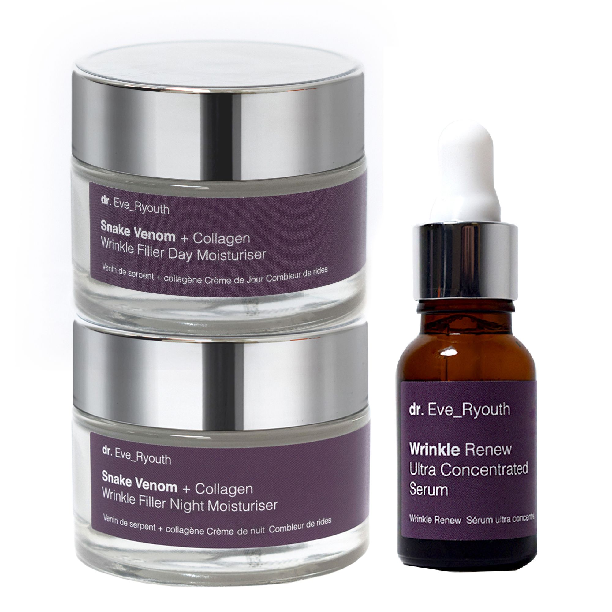 DER Veleno di serpente idratante giorno + Veleno di serpente idratante Anti-Aging