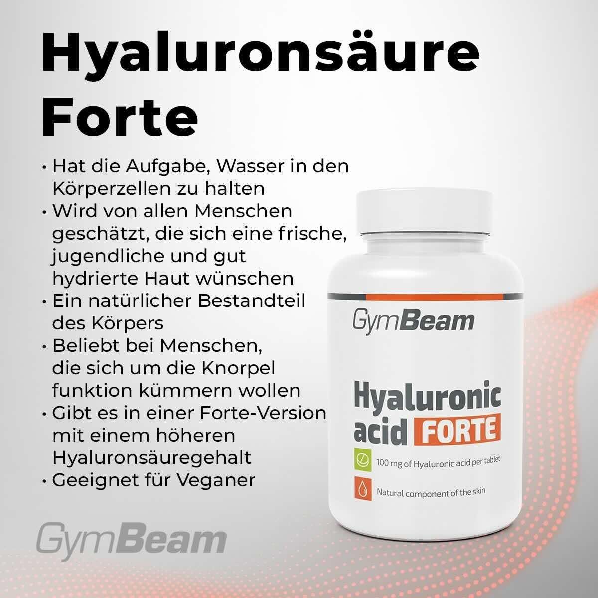 GymBeam Acido Ialuronico Forte 100 mg compresse
