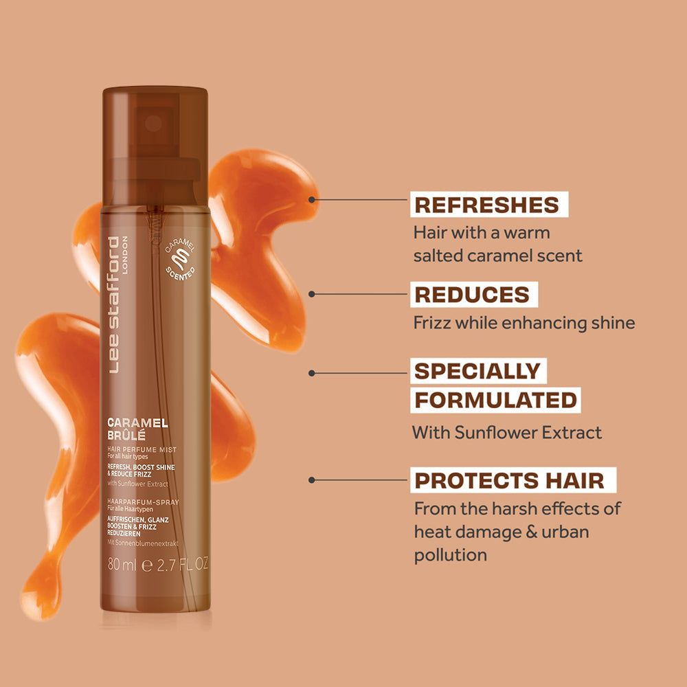 Lee Stafford Caramel Brûlé Hair Perfume Mist – Caramello