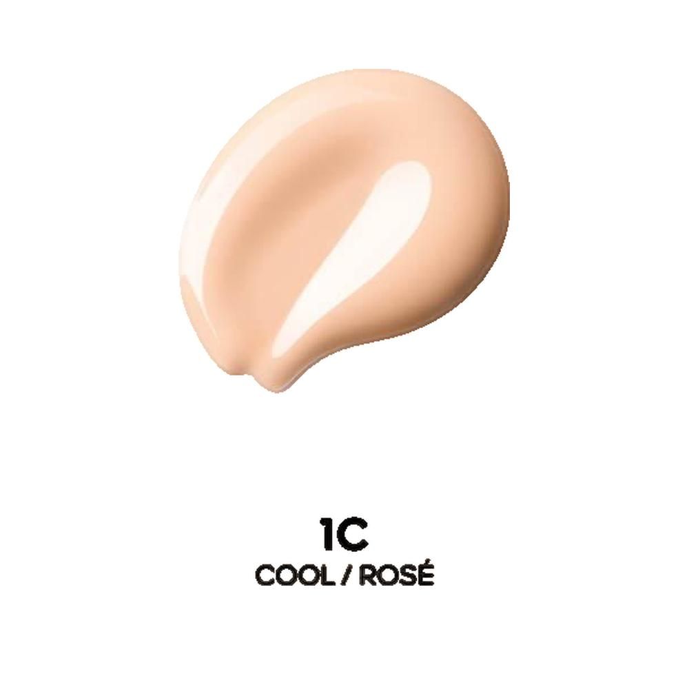 Tonalità chiara rosata su sfondo bianco. Designazione '1C COOL/ROSÉ'.
