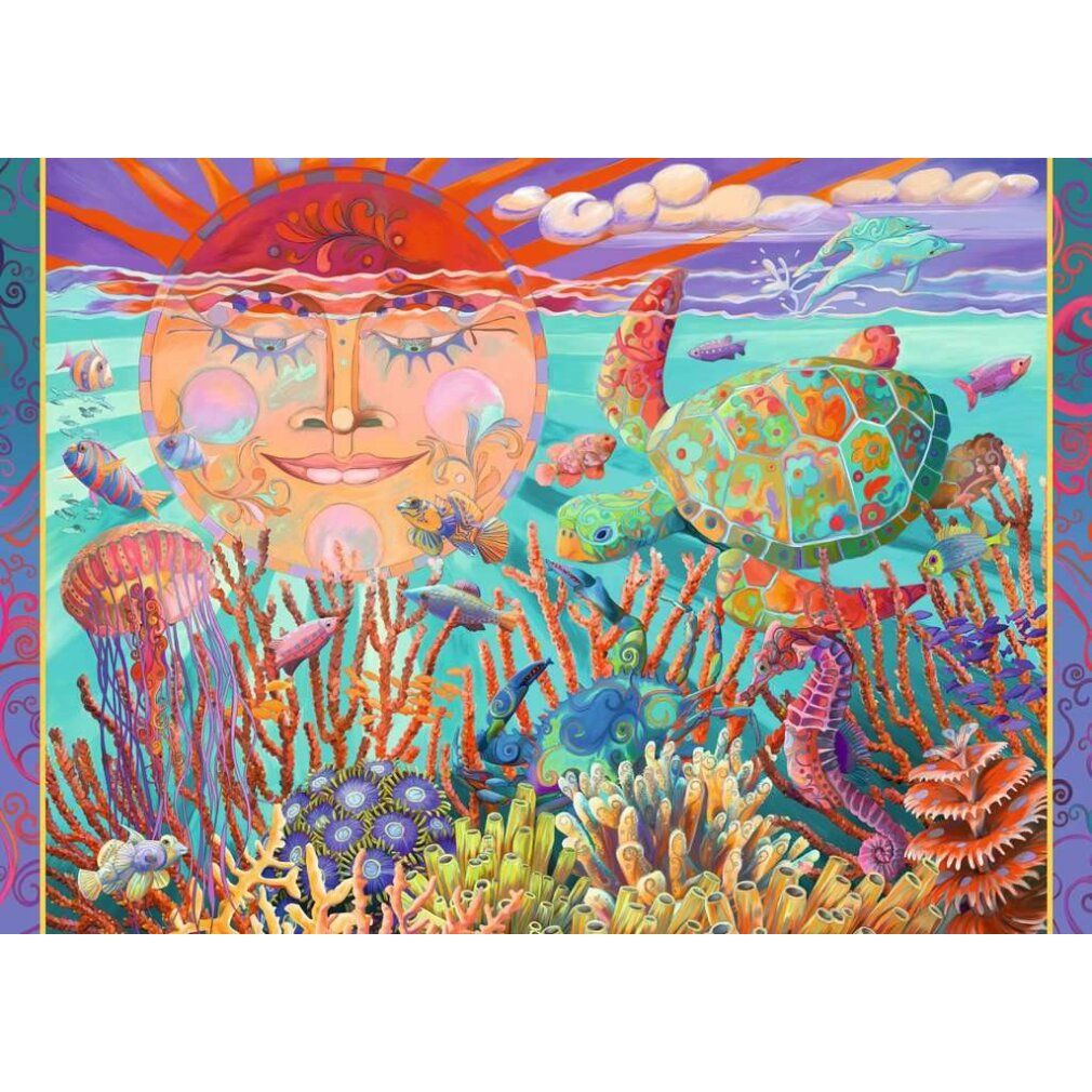 ravensburger Puzzle Sole e Mare xxl 500 pezzi