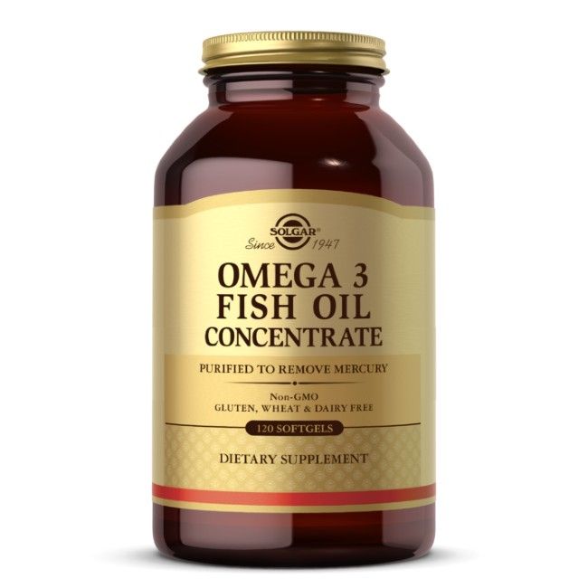 SOLGAR Olio di pesce Omega-3 concentrato 1000 mg
