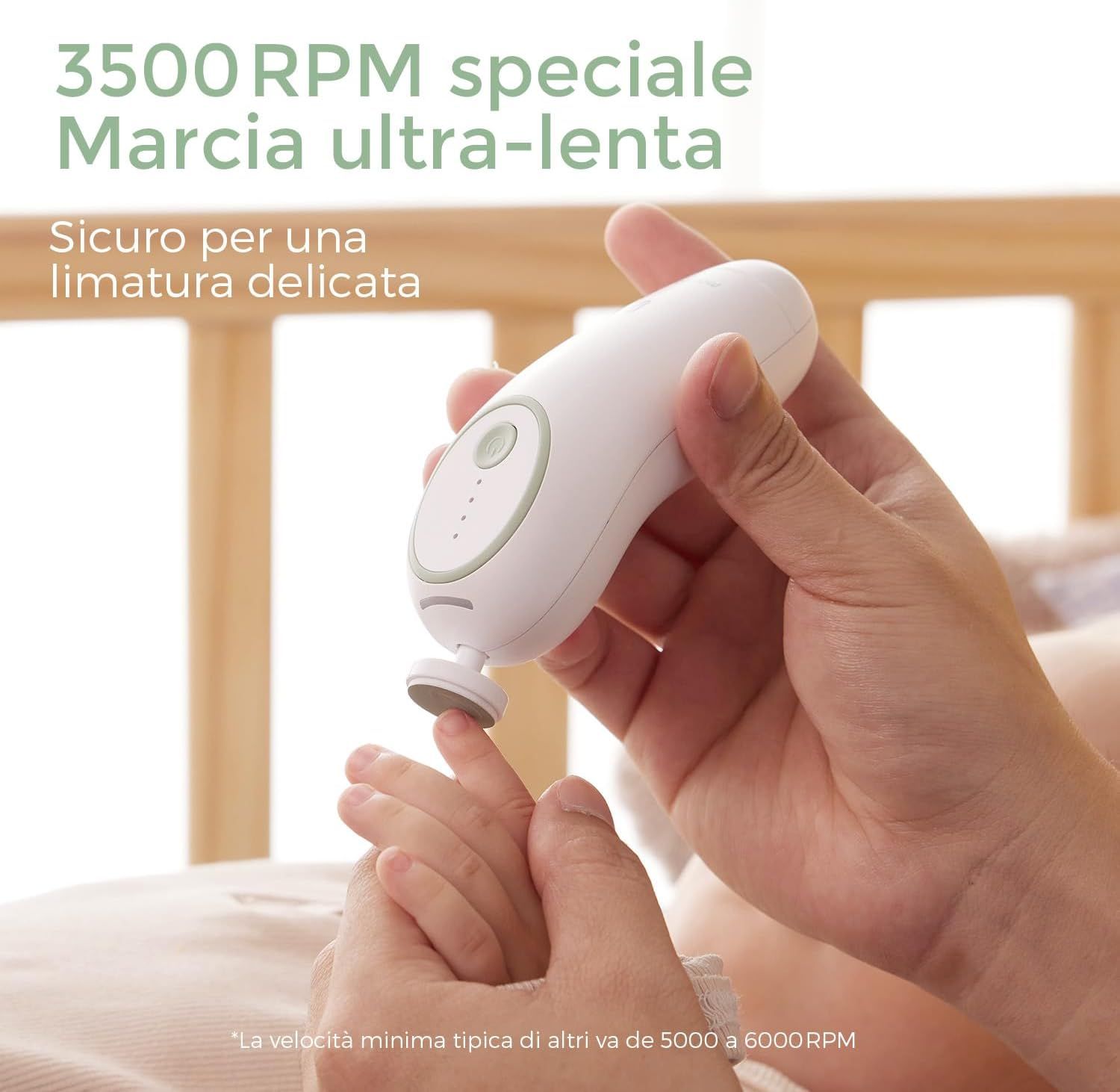 Momcozy Lima per Unghie Elettrica per Bambini