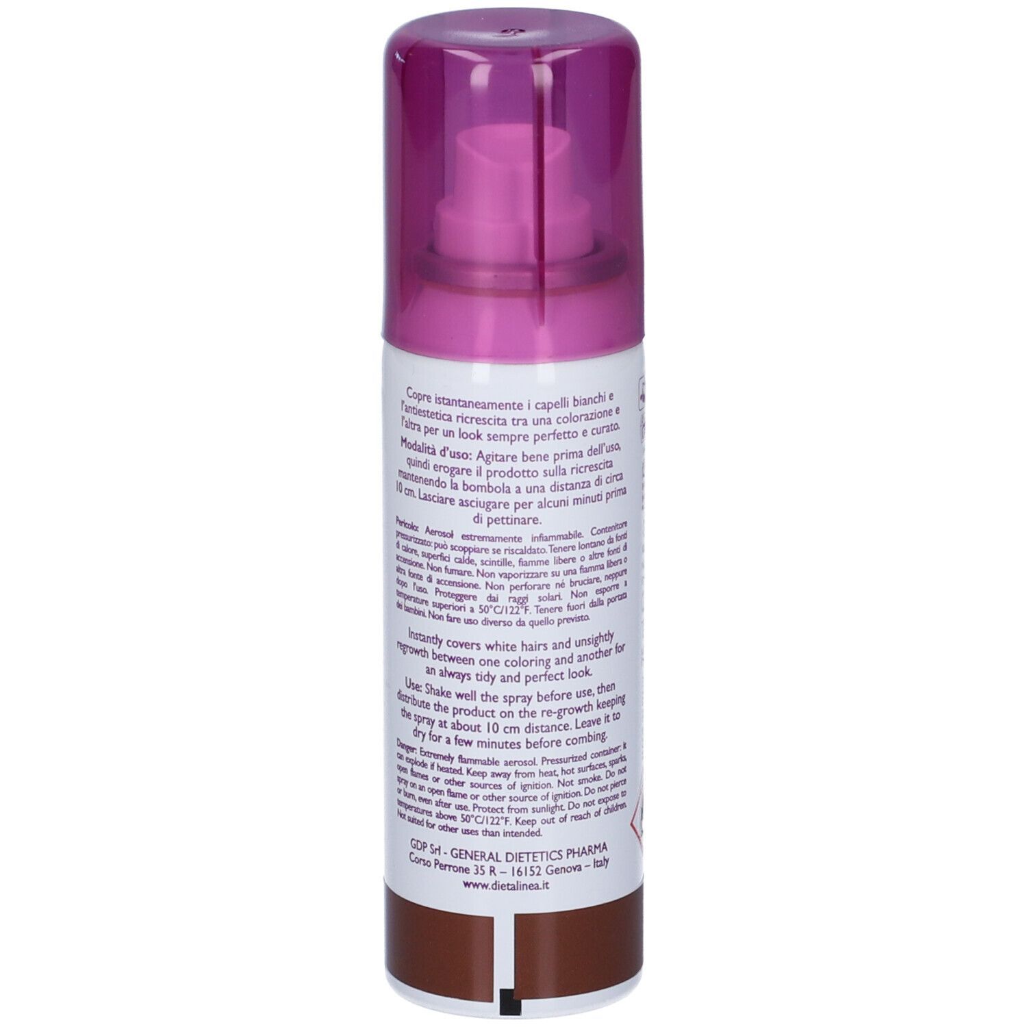 Biokeratin Ach8 Ritocco e Ricrescita Spray Castano Chiaro