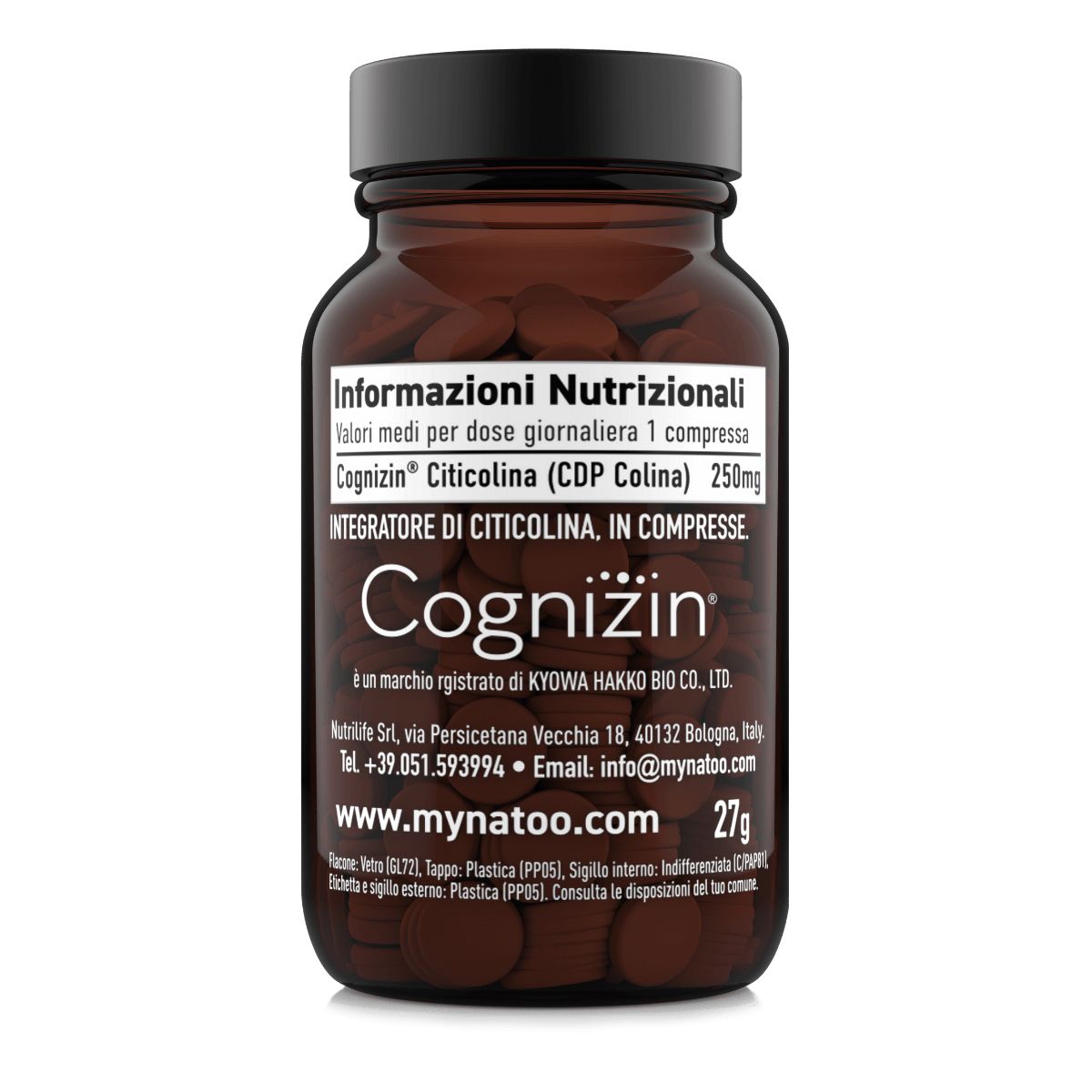 Natoo Citicolina Cognizin