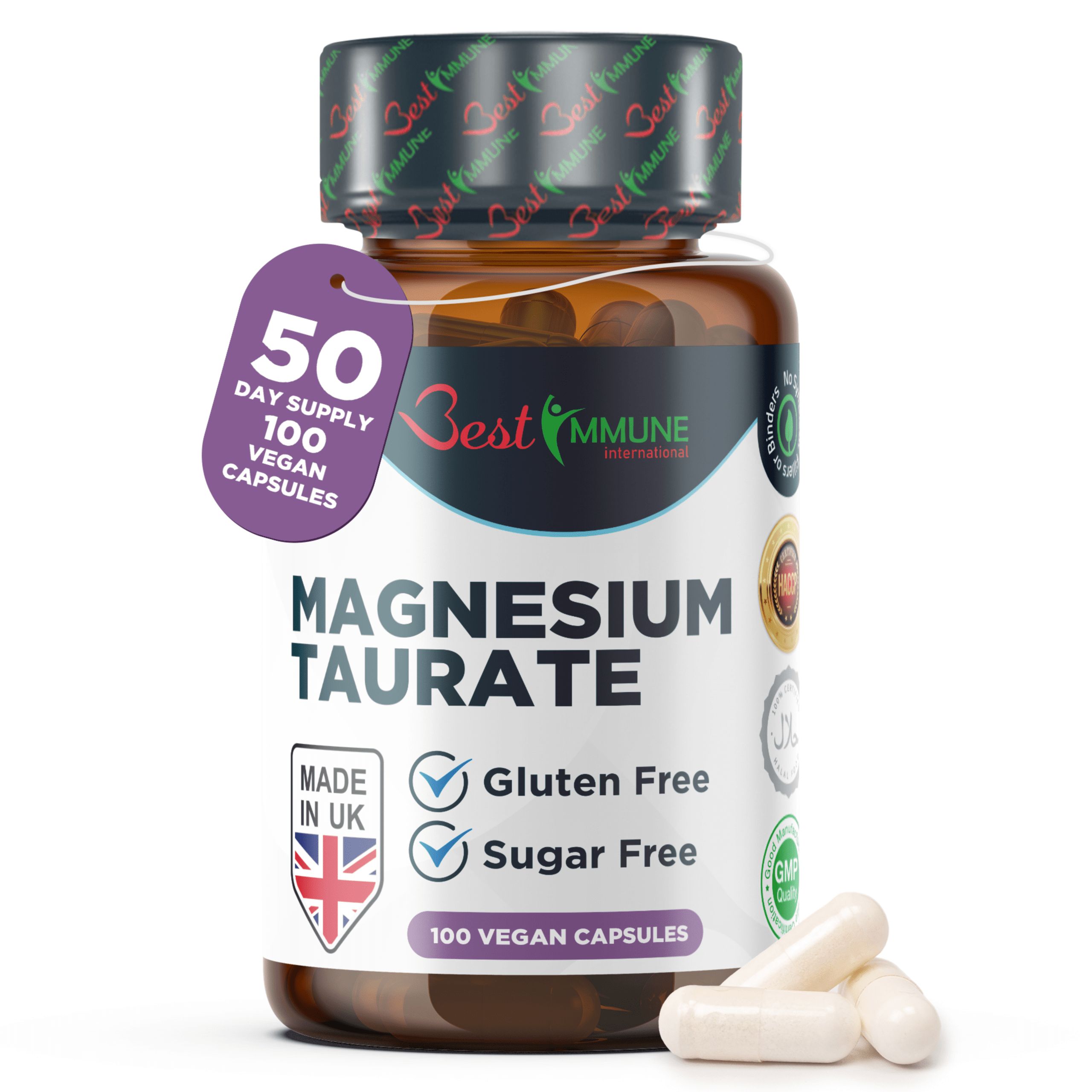 Best Immune Magnesio Taurato Naturale 500mg