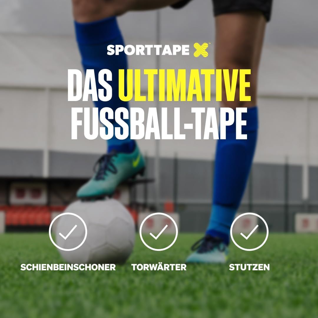 SPORTTAPE Bendaggio Autoadesivo - 5 cm x 4,5 m Blu
