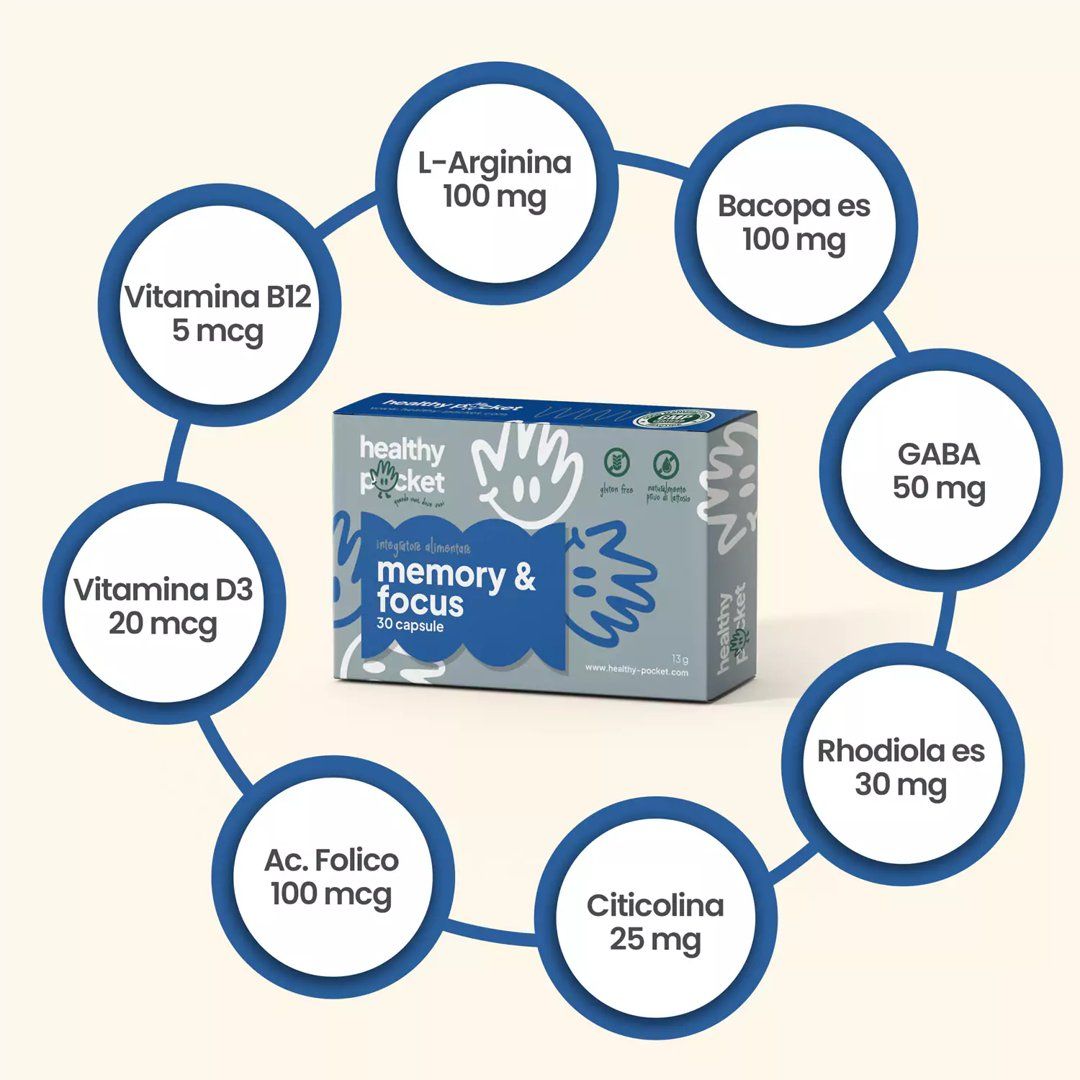 Memory & Focus - Integratore Memoria e Concentrazione