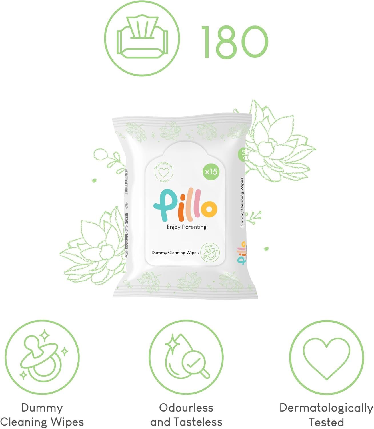 Pillo Salviette Pulisci Ciuccio