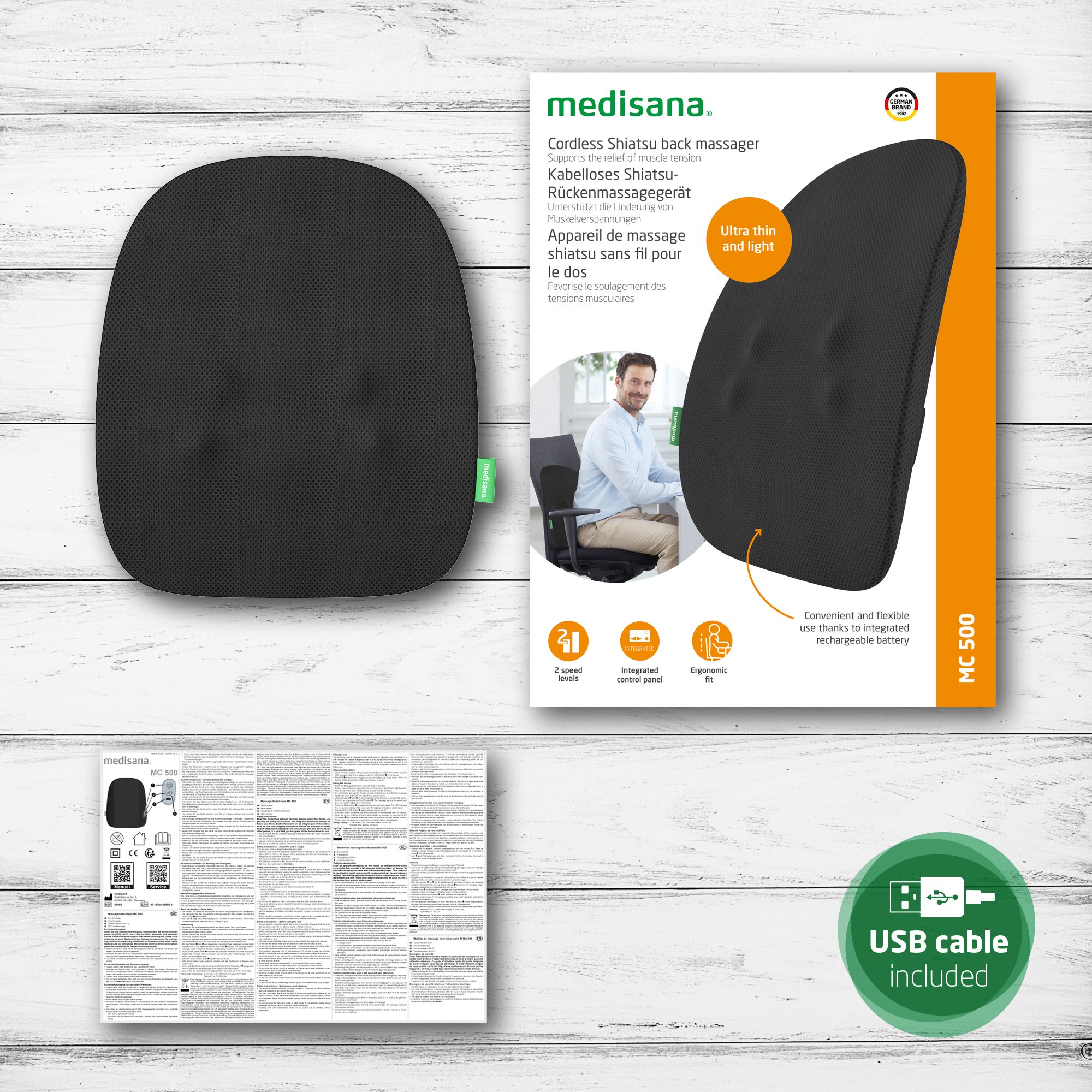 medisana MC 500 Coprimassaggi