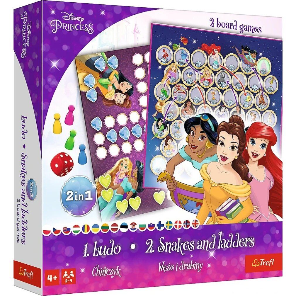 trefl Disney Princesses Games, 2in1: Uomo, non essere cattivo