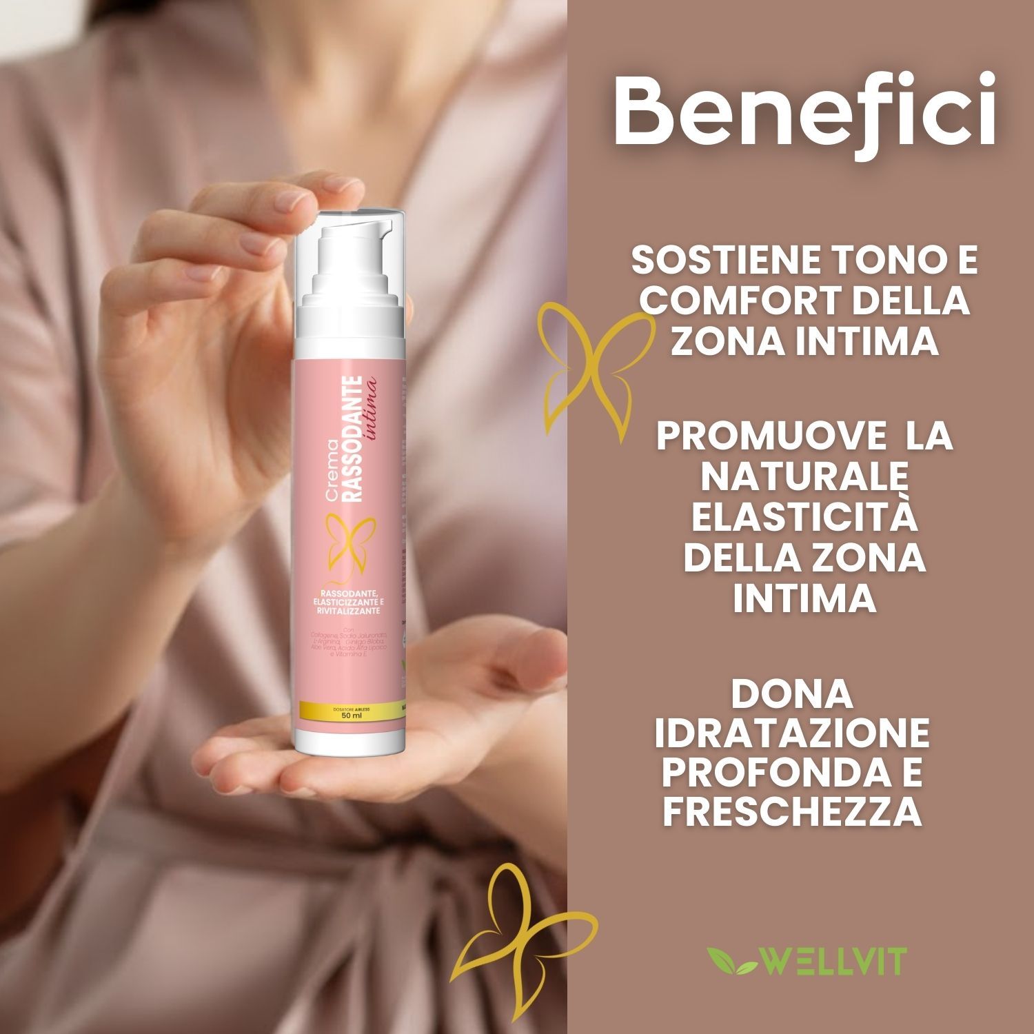 Wellvit | Crema Rassodante Intima Femminile