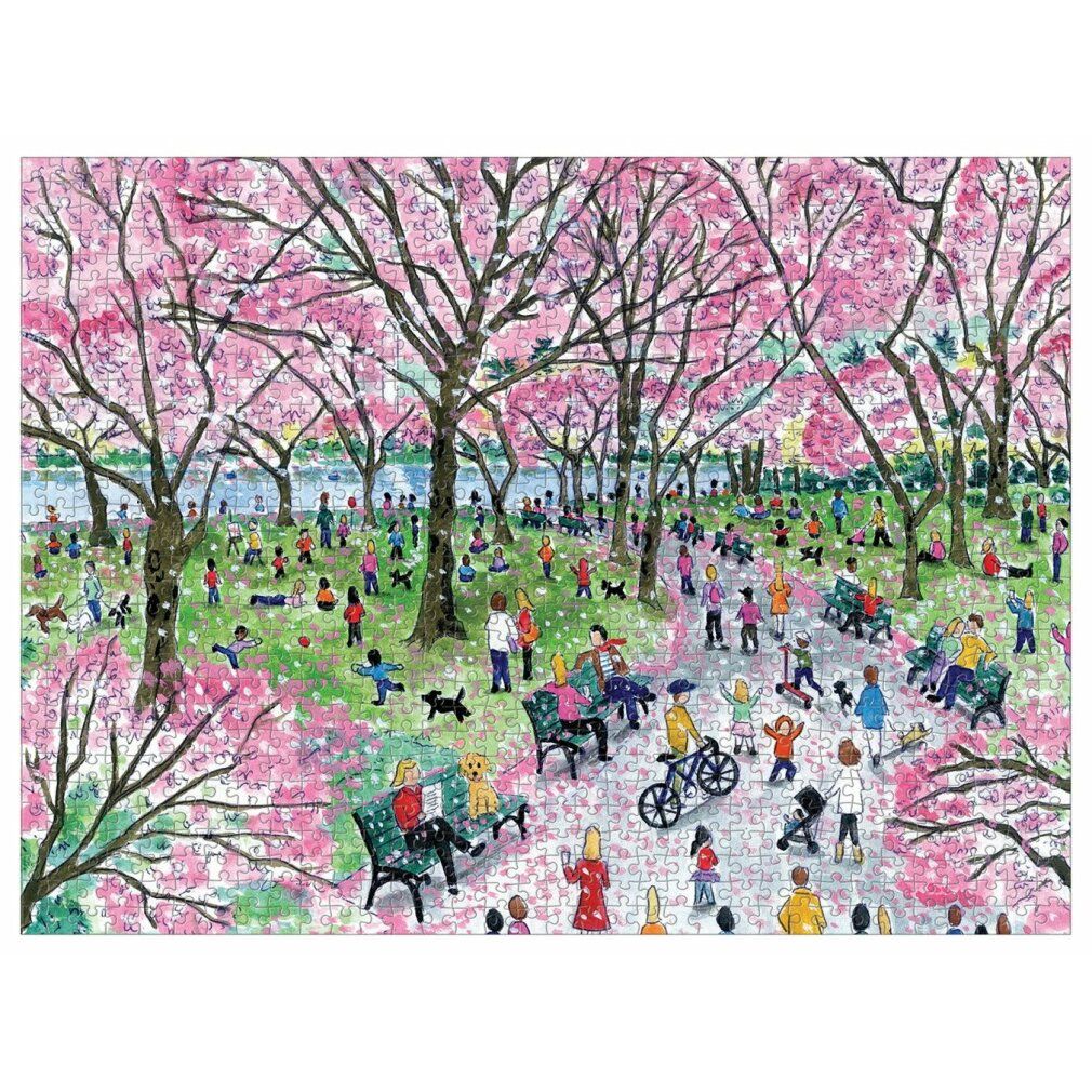galison Blühende Sakura Puzzle 1000 pezzi