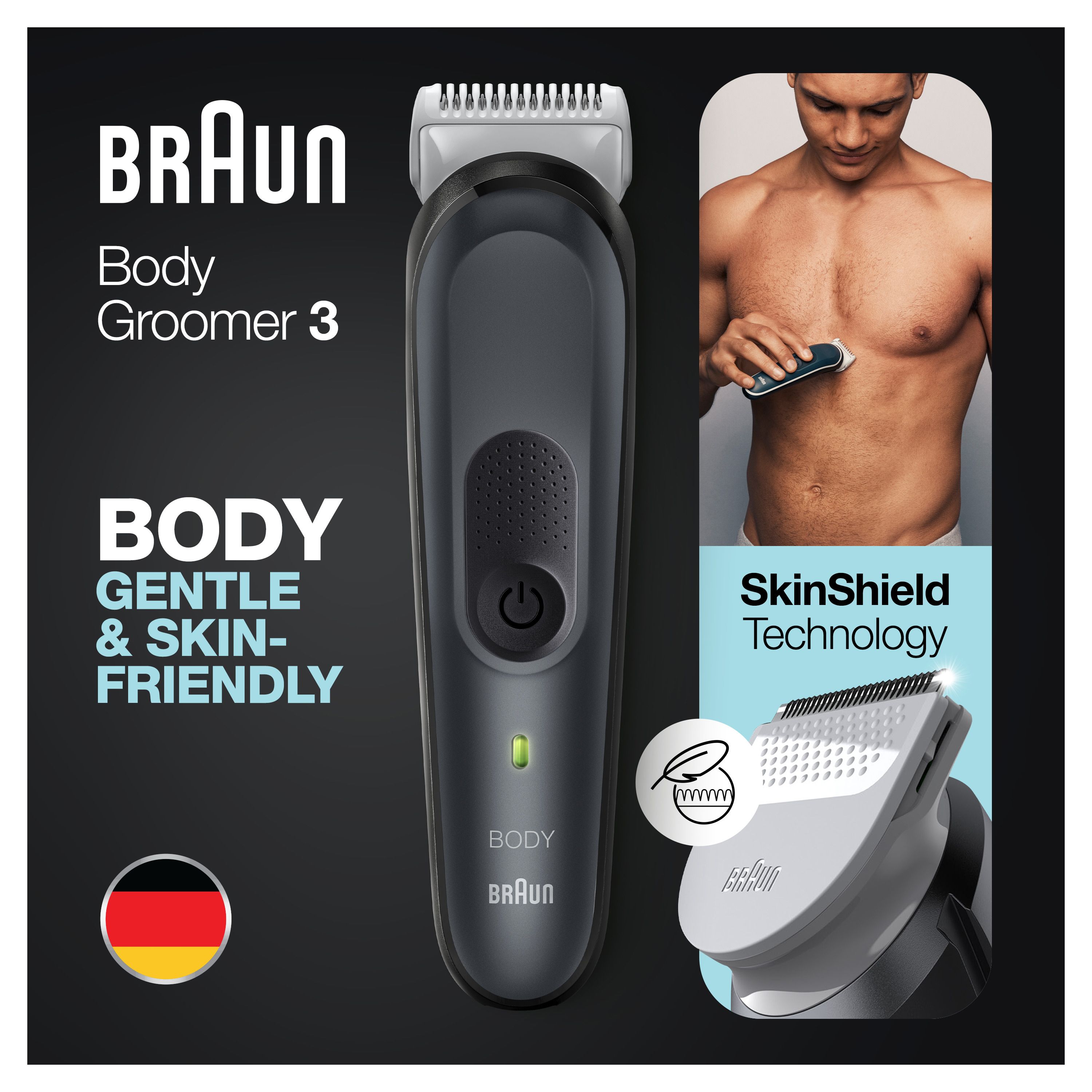 Braun BodyGroomer BG3340 Rifinitore Corpo