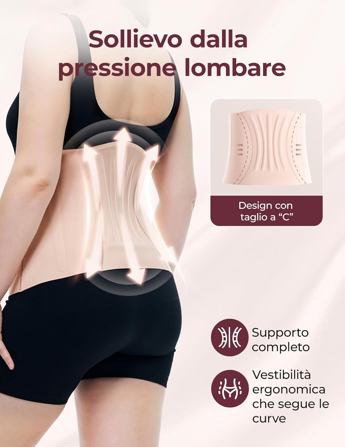 Fascia addominale post parto Momcozy Ergowrap