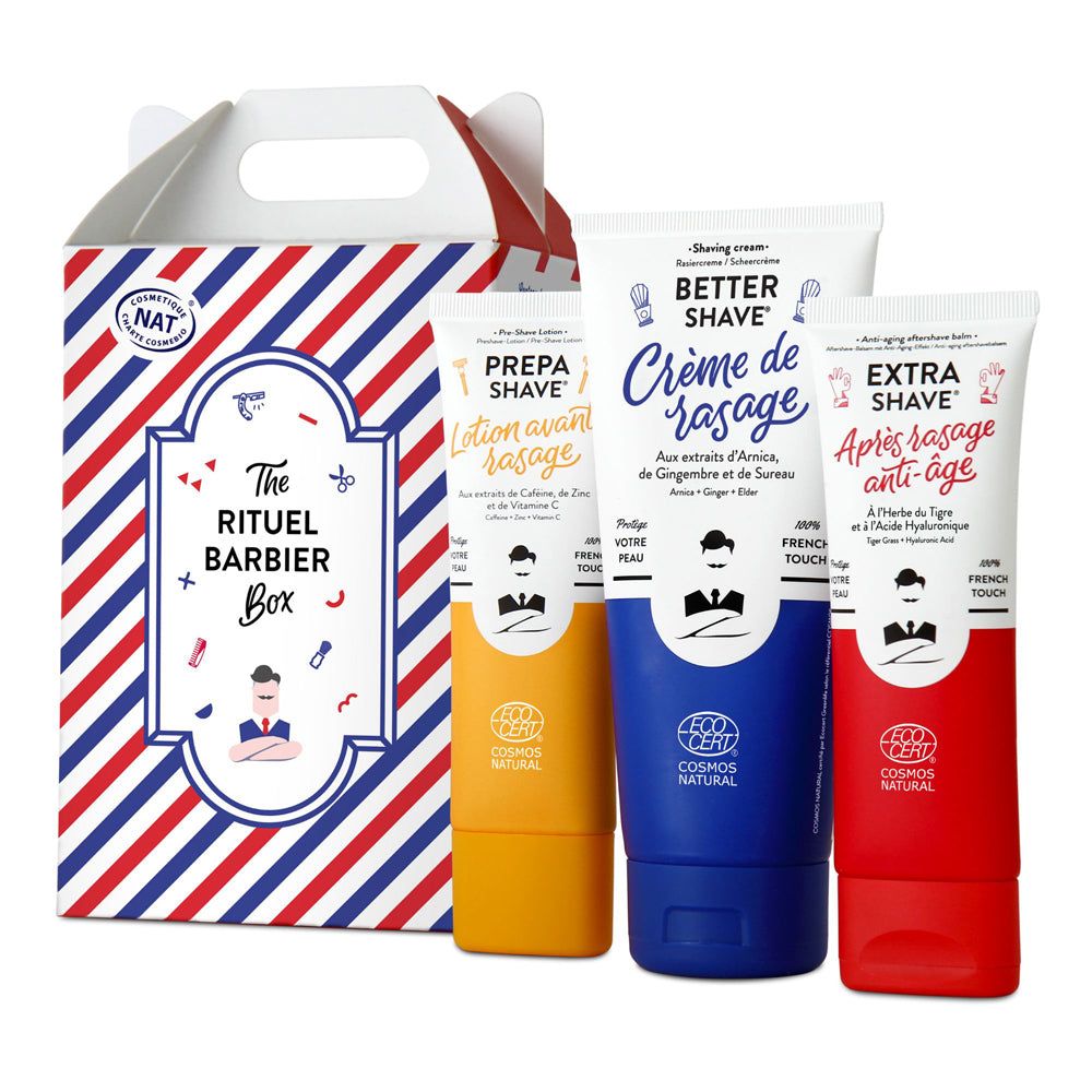 Monsieur BARBIER - Set da barba per uomo - LA SCATOLA RITUEL BARBIER