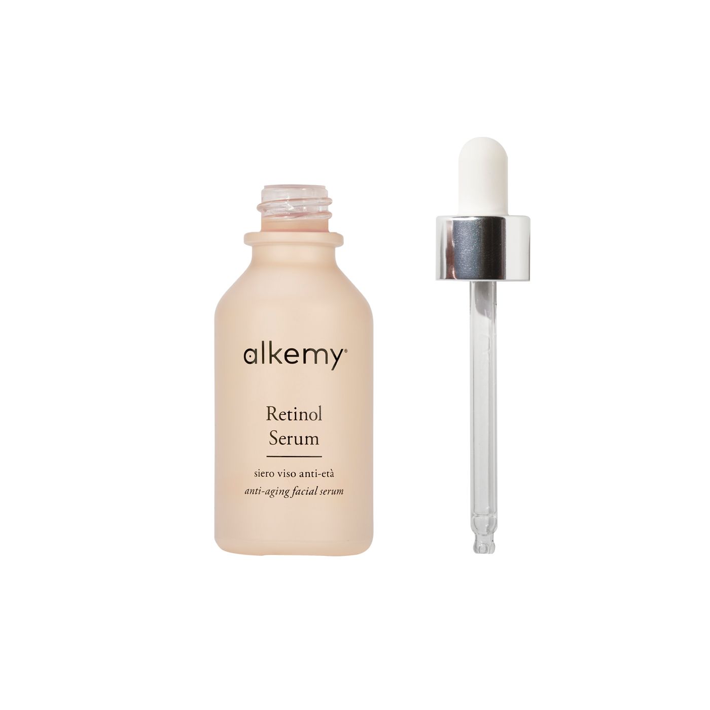 Alkemy Siero Viso al Retinolo 2%, Trattamento Anti Età Notte per Rughe