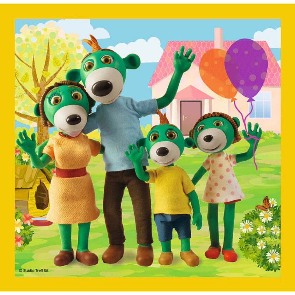 Puzzle Treflings: l'unione fa la forza 3in1 (20,36,50 pezzi)