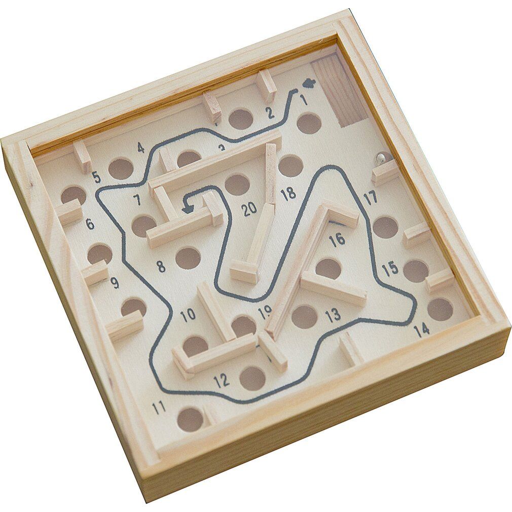 Labirinto in legno ng 12x12cm
