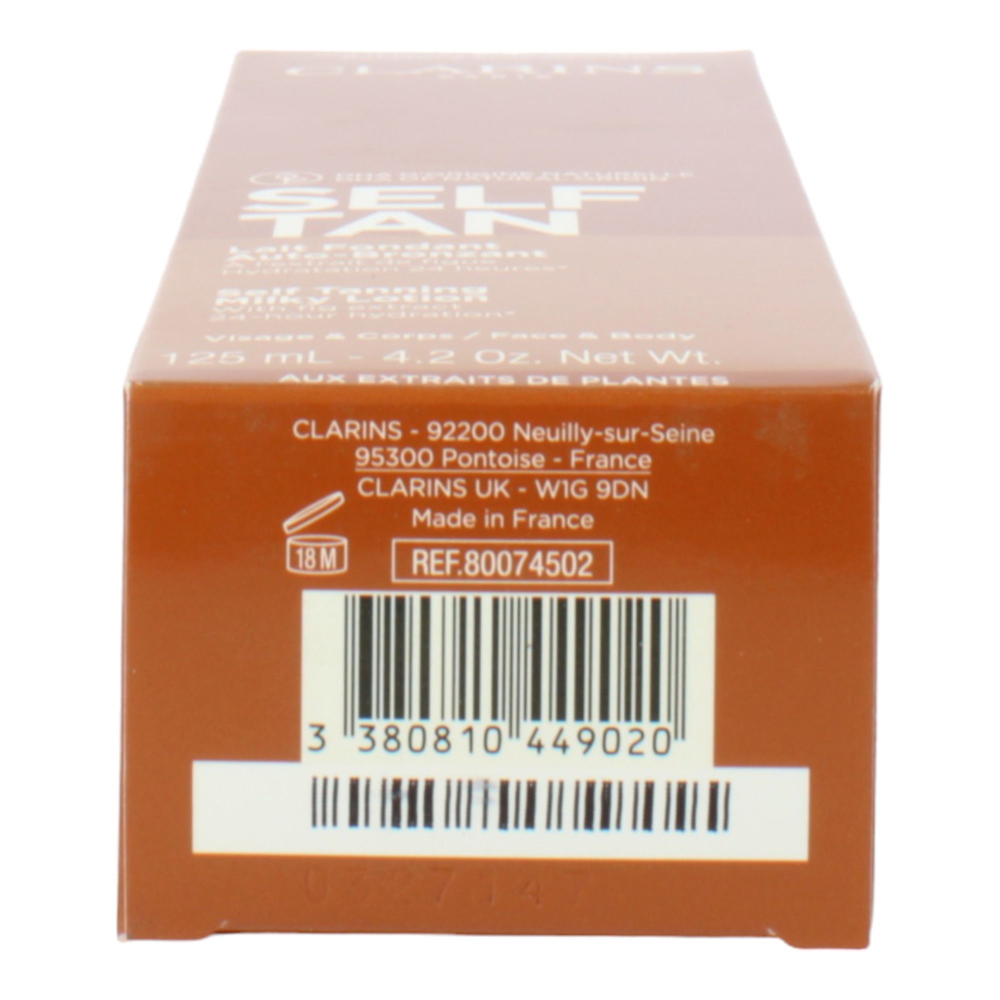 Clarins Latte Autoabbronzante Milky 125 ml