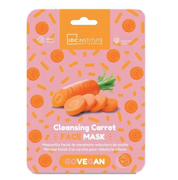 Idc Institute Maschera Vegana alla Carota per Pelle Grassa