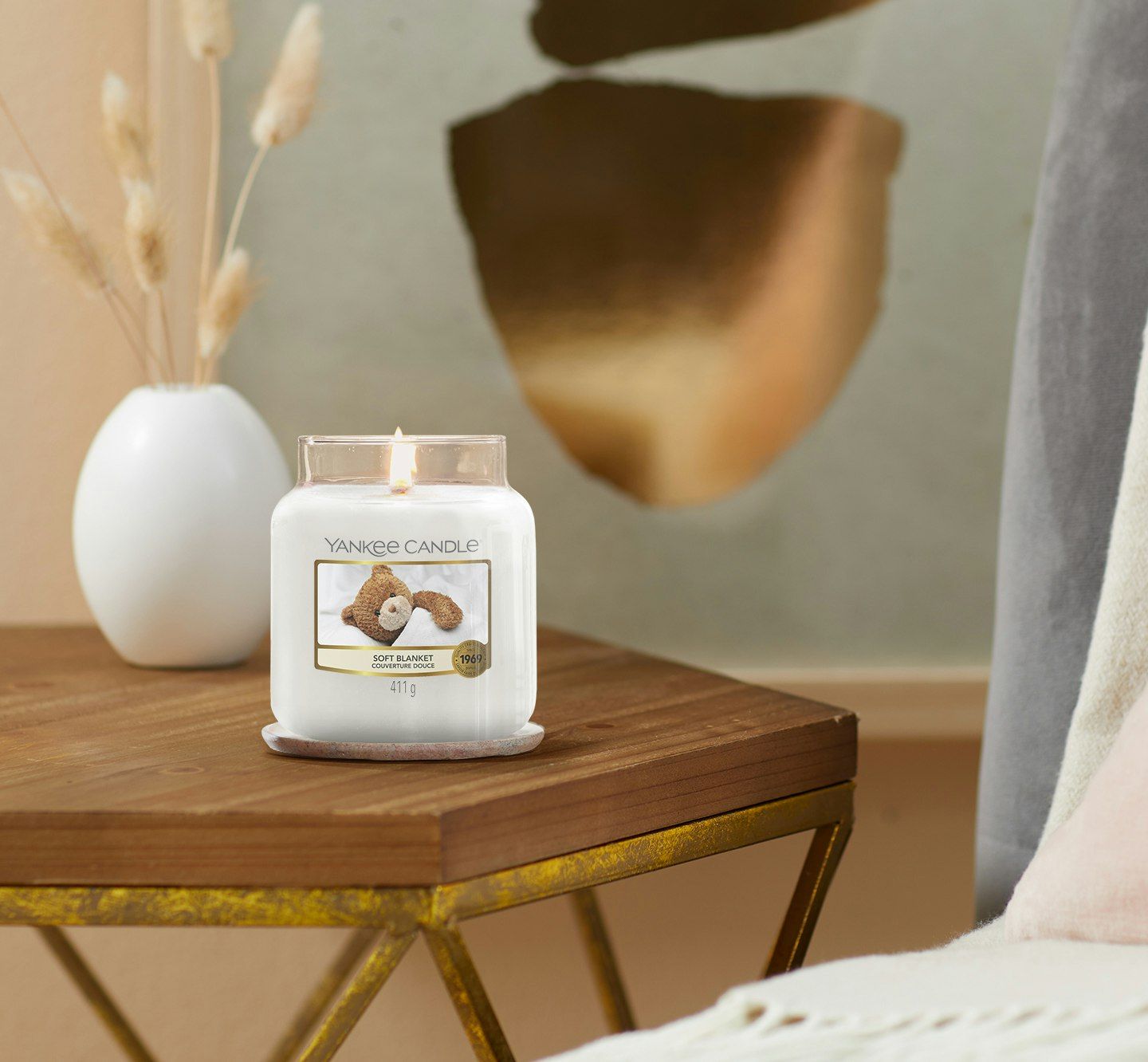 Yankee Candle Giara media 'Soft Blanket' - Ref. 1701387E (2025)