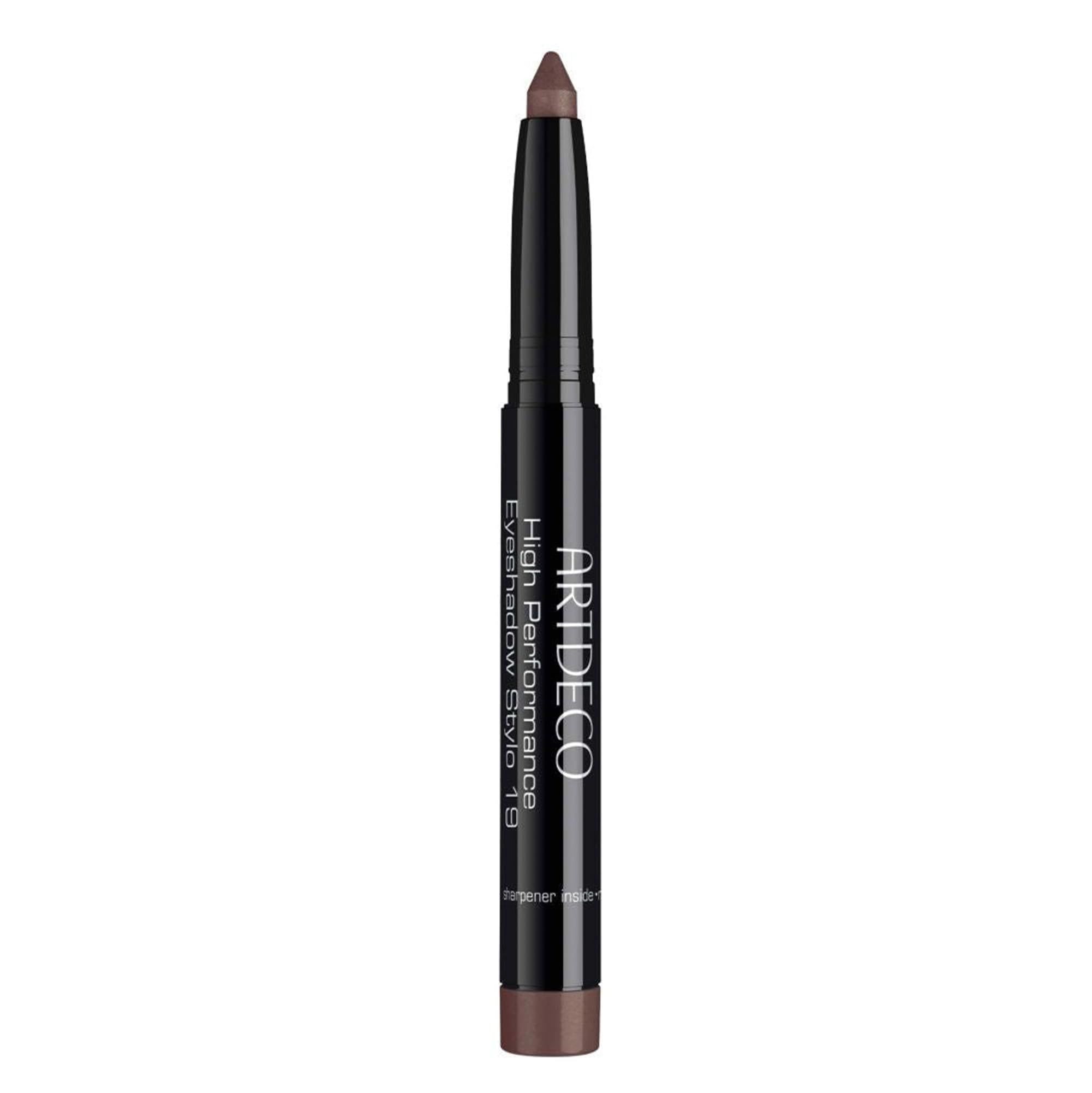 Un singolo ARTDECO High Performance Waterproof Lidschattenstift marrone.