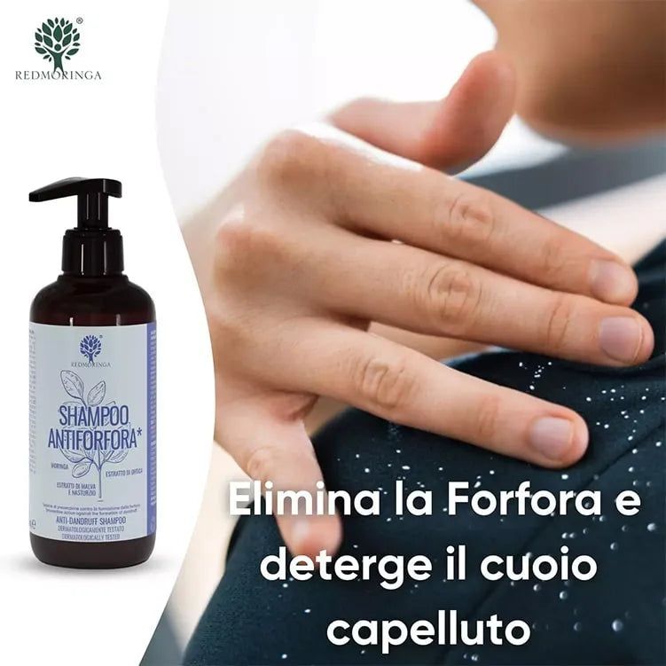 Shampoo Antiforfora BIO alla Moringa – Cute Purificata e Lenita