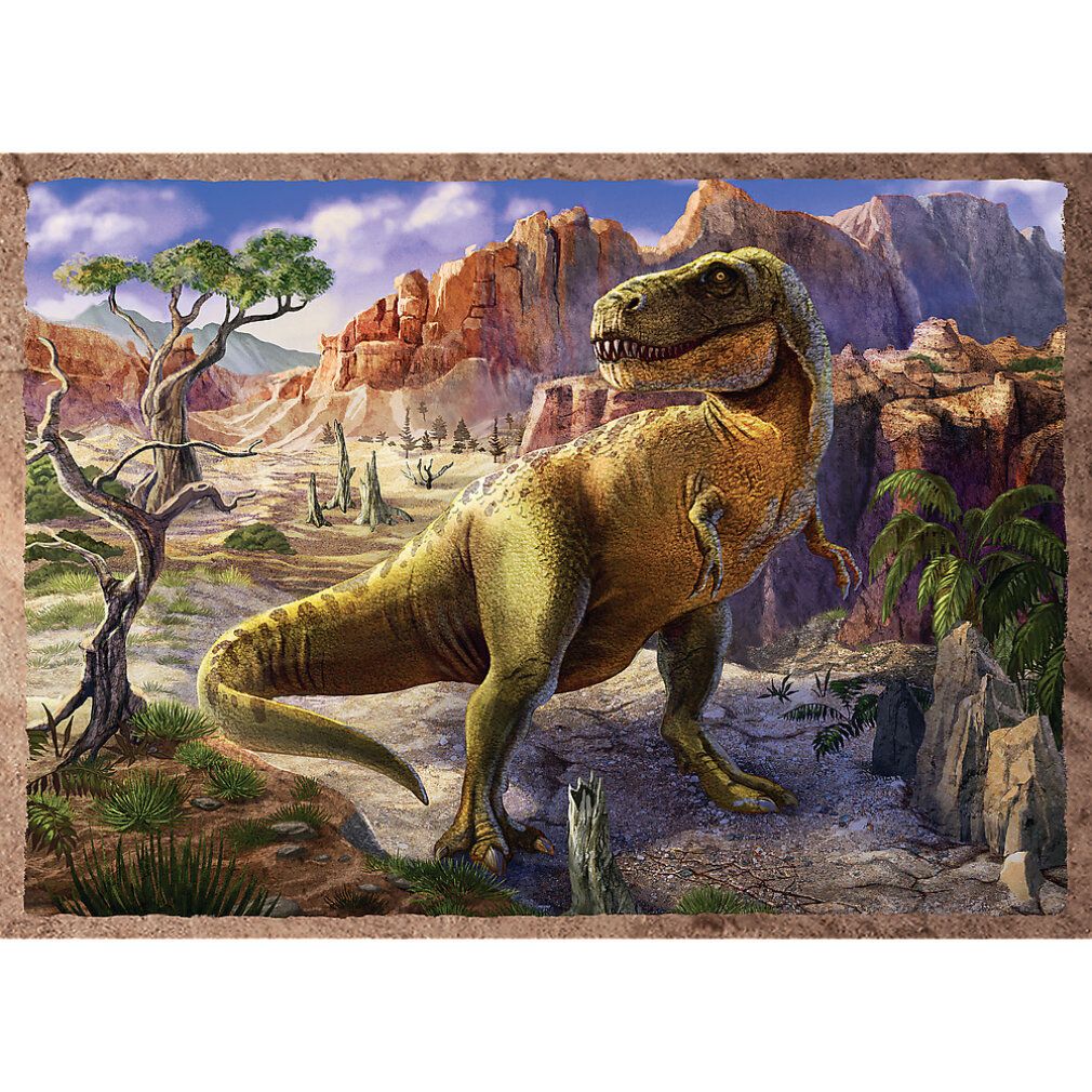 trefl Puzzle Dinosauri interessanti 4in1 (35,48,54,70 pezzi)