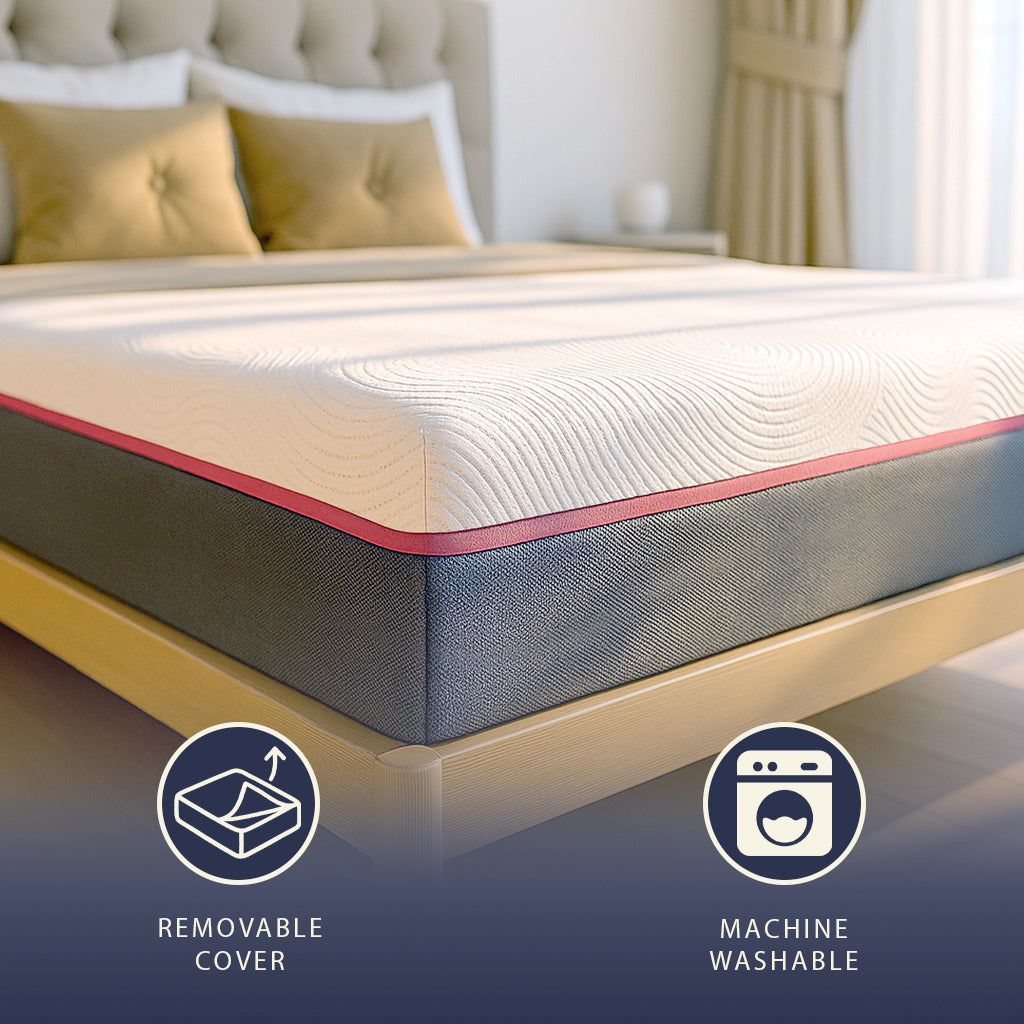 The White Stone Materasso 80x190 Memory Breeze e Molle Insacchettate | Altezza 30 cm