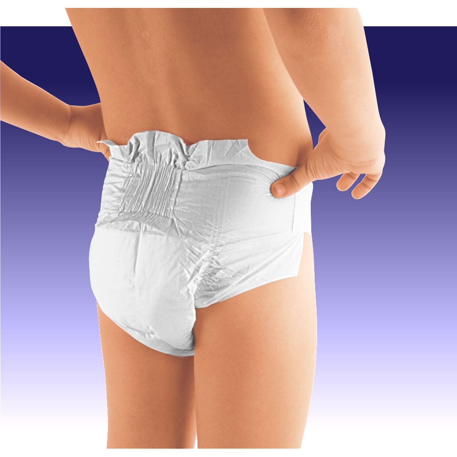 Pantaloni per incontinenza extra junior per bambini, 15+ kg - 30 pezzi | Pacchetto (30 pezzi)