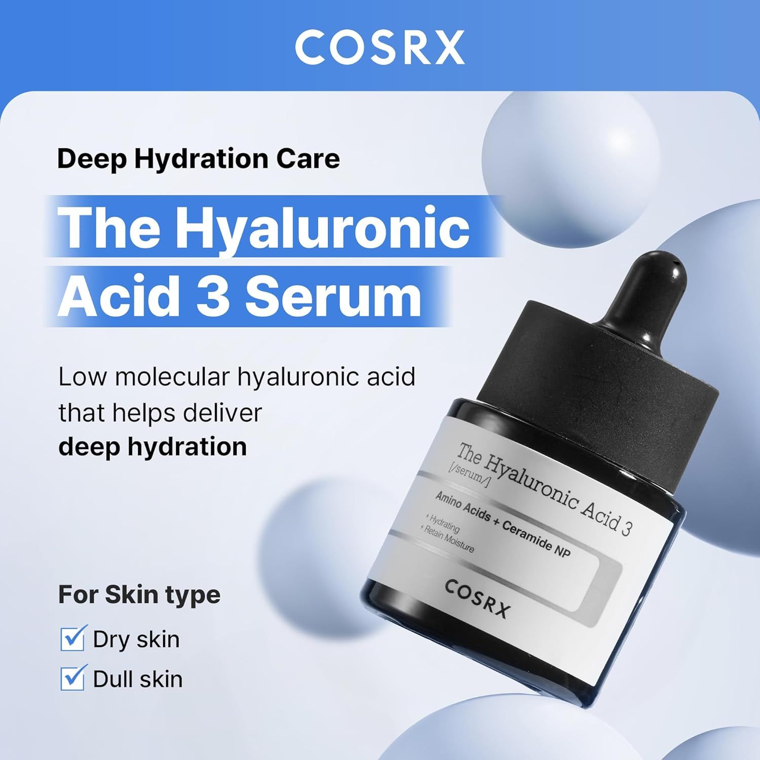 COSRX Il siero all'acido ialuronico 3