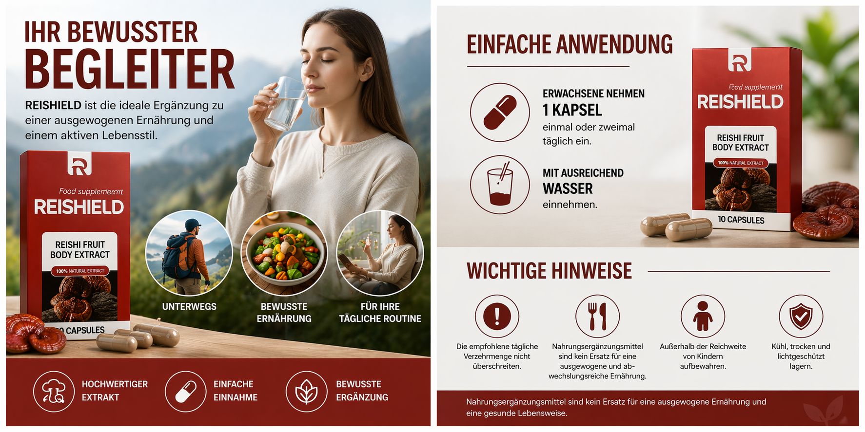 Reishield integratore alimentare