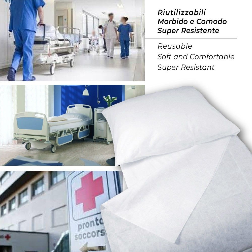 Medical Sud Kit letto Matrimoniale Monouso in Morbido Tessuto non tessuto