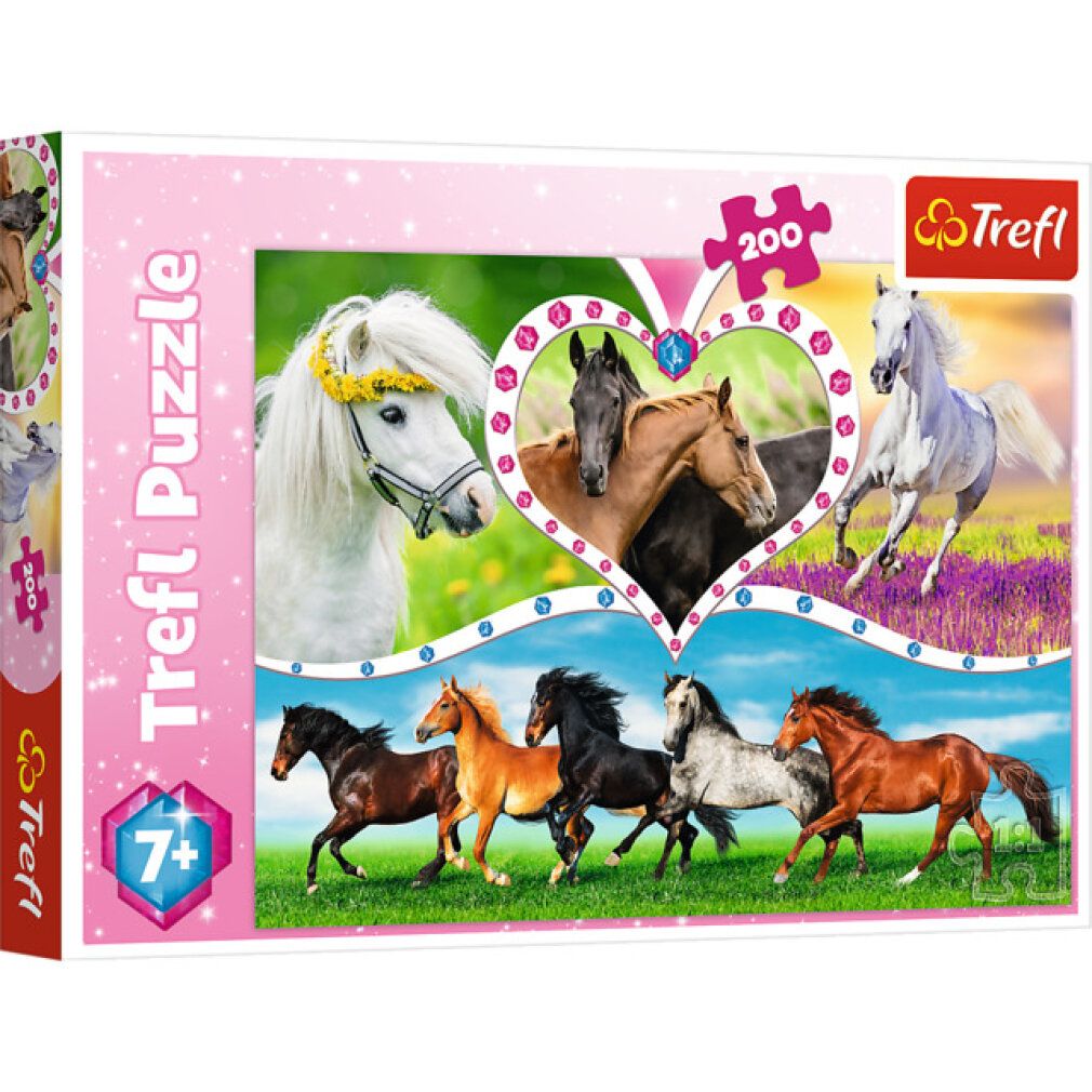 Puzzle trefl Cavalli belli 200 pezzi