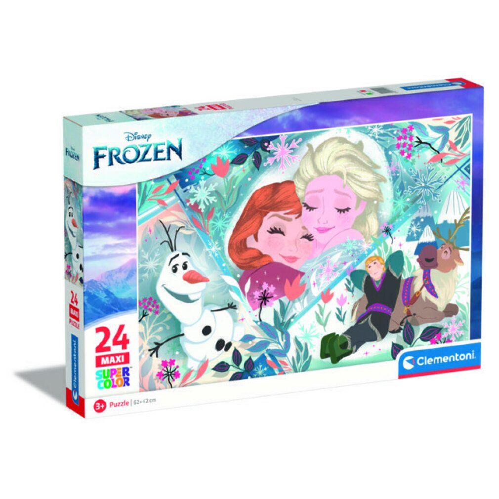 clementoni Puzzle del Regno di Ghiaccio maxi 24 pezzi