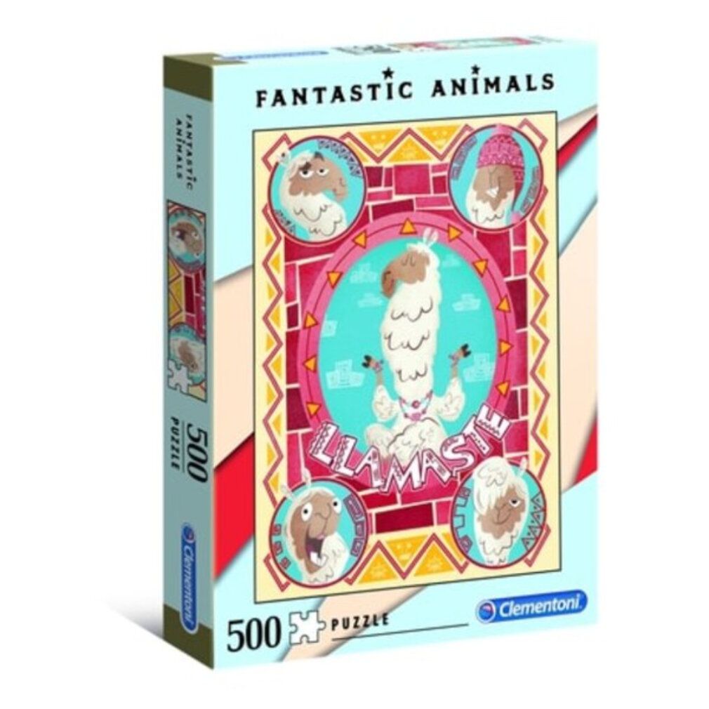 Animali fantastici - Puzzle da 500 pezzi - Llama