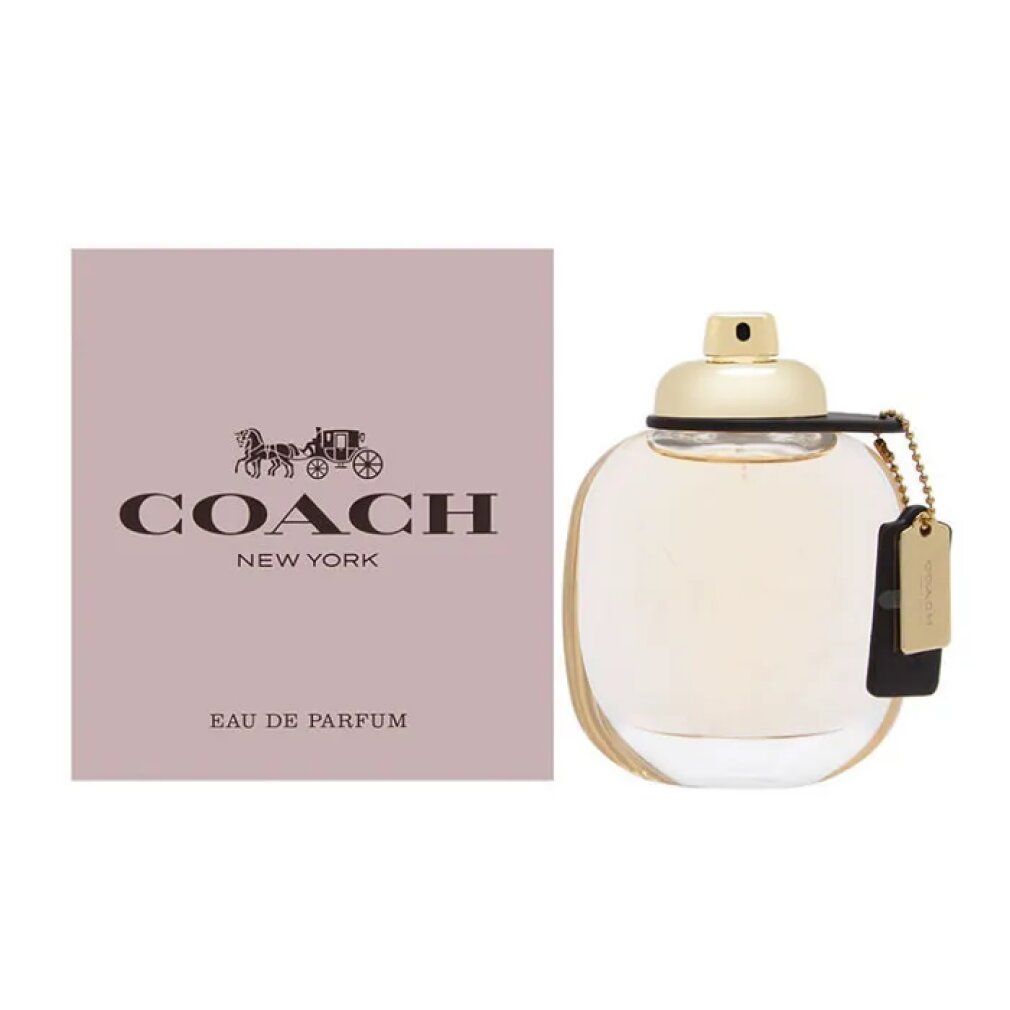 Flacone e confezione Coach New York Eau de Parfum.