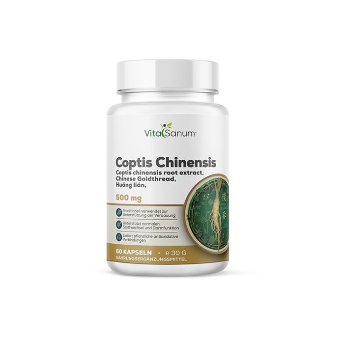 VitaSanum®- Coptis Chinensis 黄连 (Huáng lián) (filo d'oro cinese)
