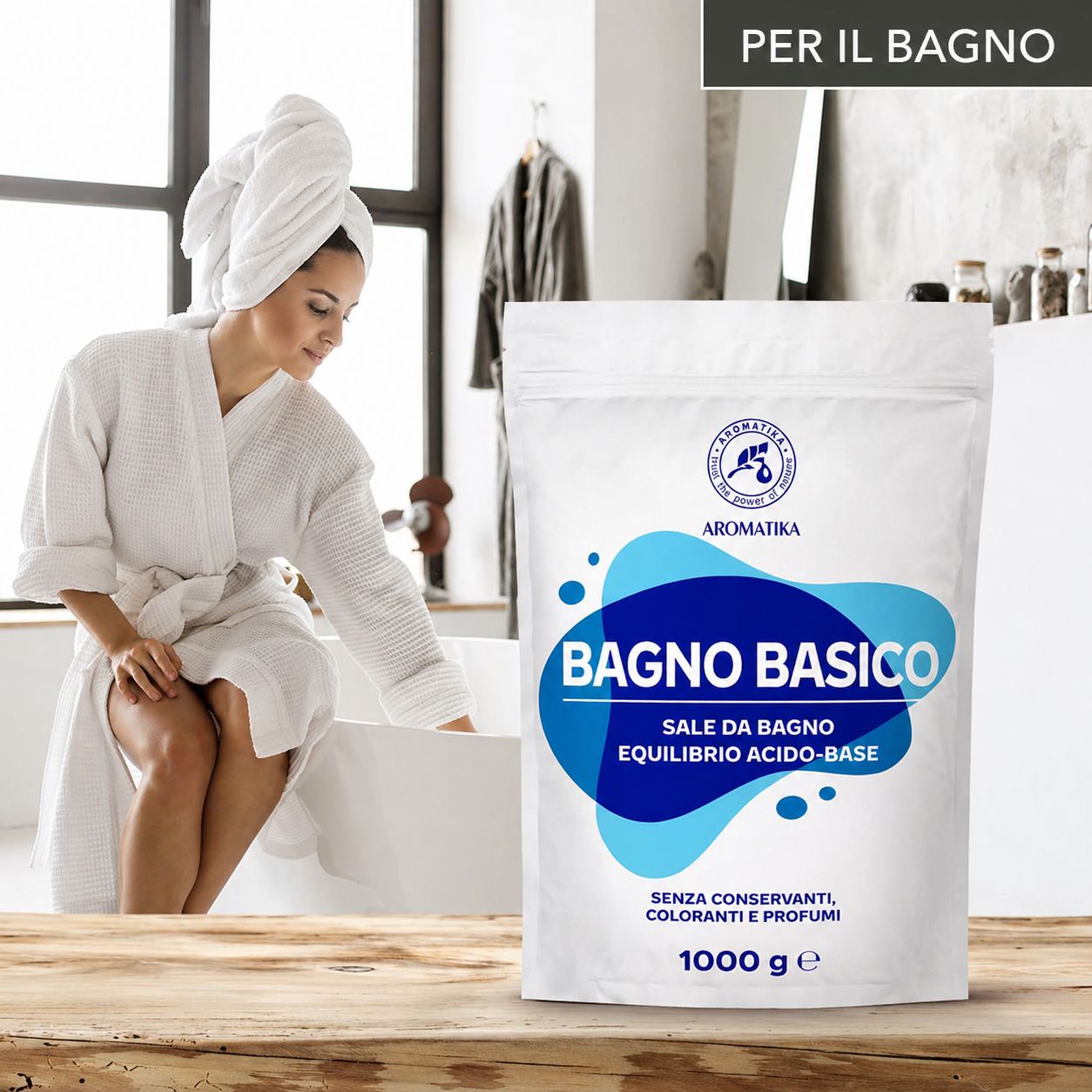 Bagno alcalino AROMATIKA – bagno basico